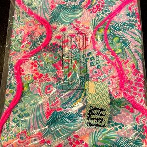 BNWT Lilly Pulitzer quilted backpack